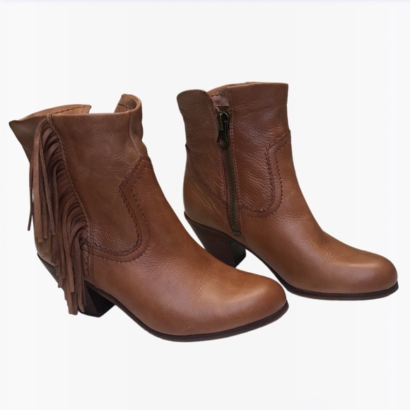 Sam Edelman Fringe Leather Women’s Ankle Boots - 8 M - Picture 8 of 17